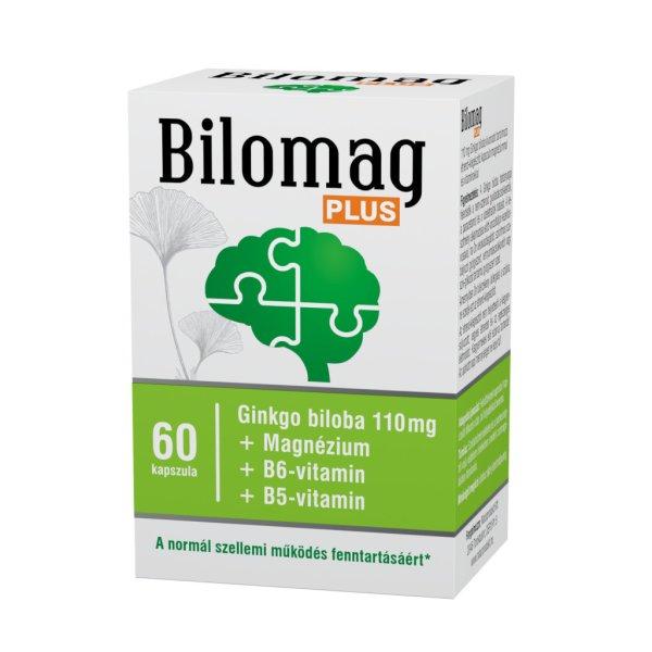 Bilomag plus 110mg gingko biloba kivonatot tartalmazó étrend-kiegészítő
kapszula 60 db