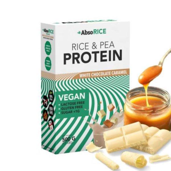 Absorice protein fehércsokoládé karamell 500 g