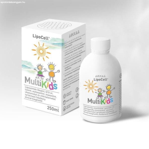 Lipocell multikids folyékony étrend-kiegészítő őszibarack ízesítéssel
250 ml