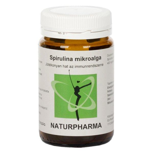 Naturpharma spirulina mikroalga tabletta 120 db