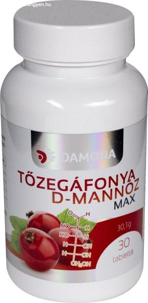 Damona tőzegáfonya d-mannóz max tabletta 60 db