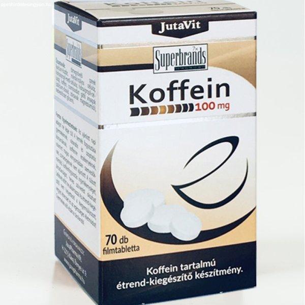 Jutavit koffein tabletta 100mg 70 db