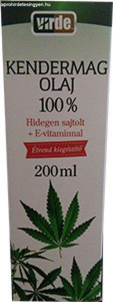 Virde kendermagolaj e-vitaminnal 100% 200 ml