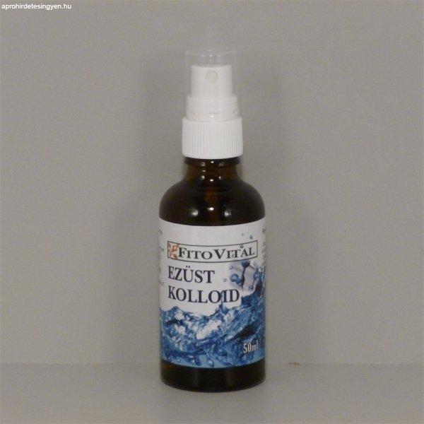 Fitovital ezüstkolloid 25ppm szórófejes 50 ml