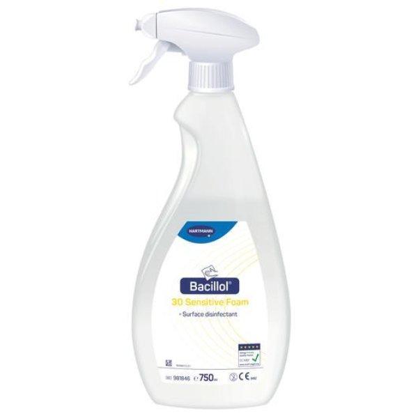 Bacillol® 30 Sensitive Foam felületfertőtlenítő spray (750 ml)