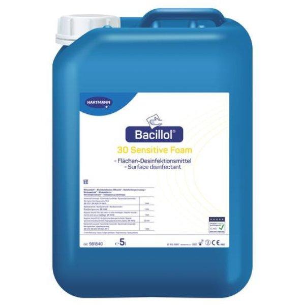 Bacillol® 30 Sensitive Foam felületfertőtlenítő spray (5 liter; 1 db)