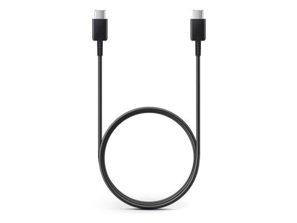 Samsung gyári USB Type-C - USB Type-C adat- és töltőkábel 100 cm-es
vezetékkel -EP-DA705BBE - fekete (ECO csomagolás)