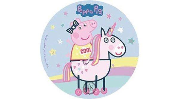 Peppa lovagol tortaostya