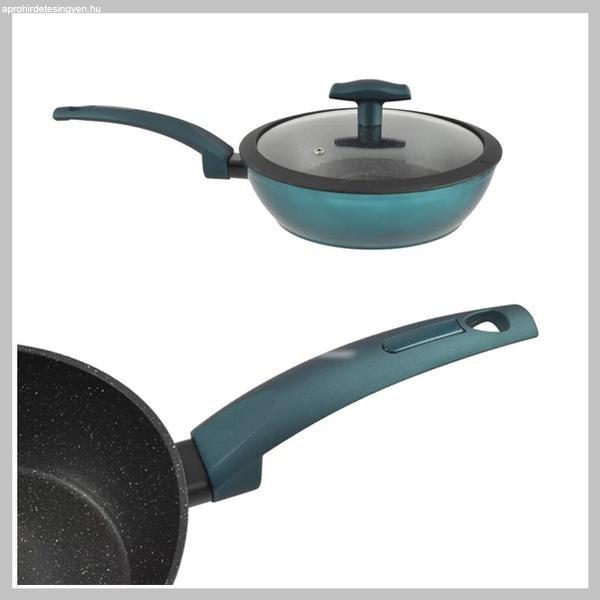 Perfect Home Sea Line tapadásmentes alumínium Wok üvegfedővel 24cm
indukciós 15621