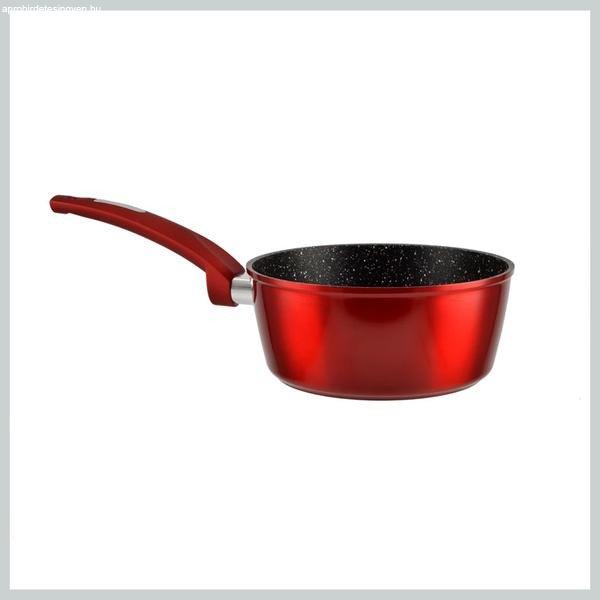Perfect Home Metal Red Line tapadásmentes alumínium nyeles lábas fedő
nélkül 18 cm indukciós 15713