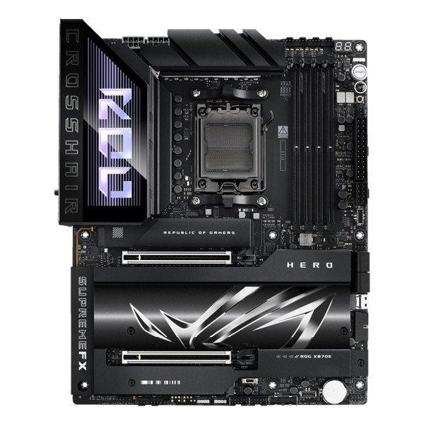 Asus Alaplap - AMD ROG CROSSHAIR X870E HERO AM5 (X870, ATX, 4xDDR5 8600+MHz,
4xSATA3, 5x M.2, HDMI+2xUSB4)