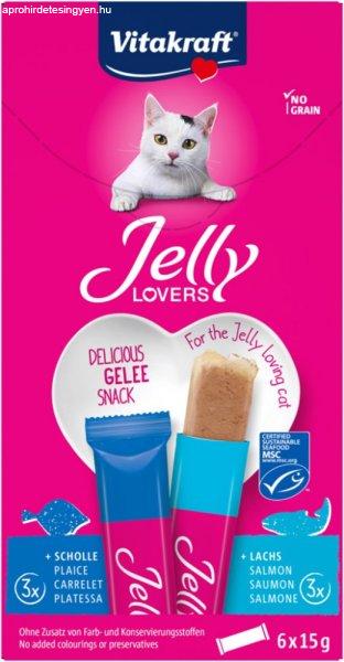 Jelly Lovers Zselés Jutalomfalat Lazaccal 6x15g