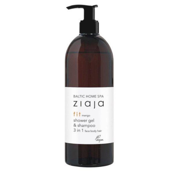 Ziaja Tusfürdő és sampon 3 az 1-ben Baltic Home Spa Fit (Shower
Gel & Shampoo) 500 ml