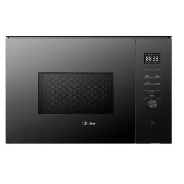 Midea MBMTG925H-BK beépíthető mikrohullámú sütő fekete 25L MD1905006