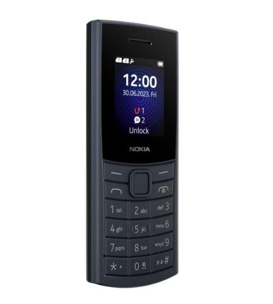 Nokia 110 4G Mobiltelefon, Kártyafüggetlen, Dual Sim, Kék