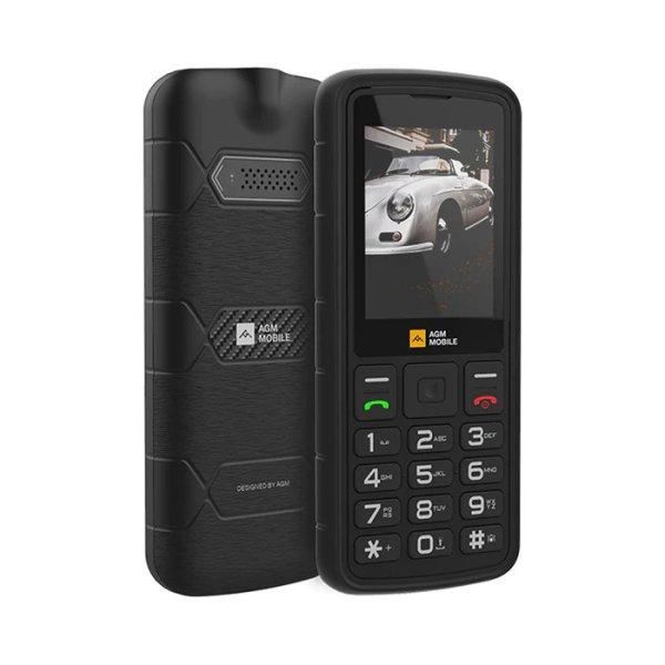 AGM M9 4G ütés- és vízálló IP68 mobiltelefon, kártyafüggetlen, Dual Sim,
fekete