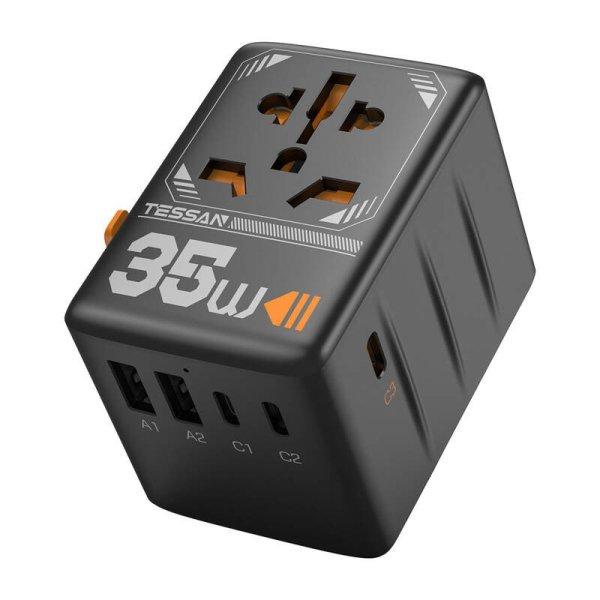 TESSAN TS-WTA02 Travel Adapter