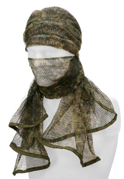 Brandit Commando Netzschal flecktarn