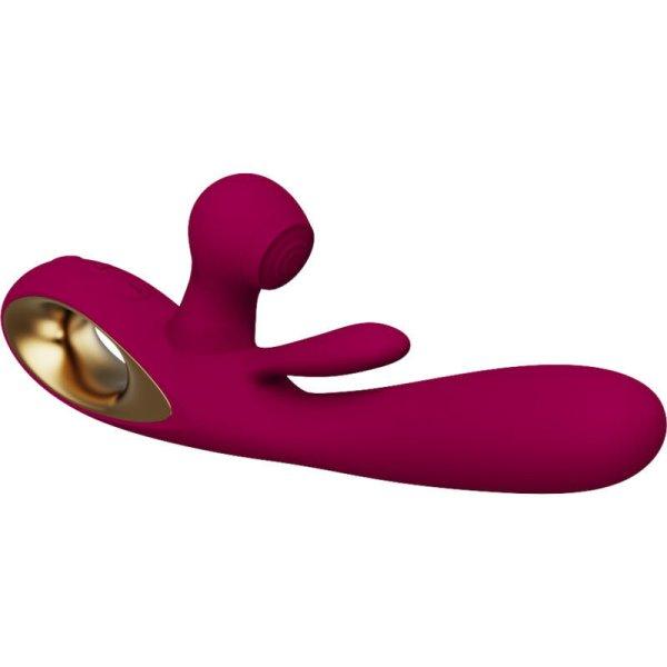ARMONY - IMPACT SWING VIBRÁTOR ÉS KETTŐS STIMULÁTOR 1. MODELL BURGUNDI