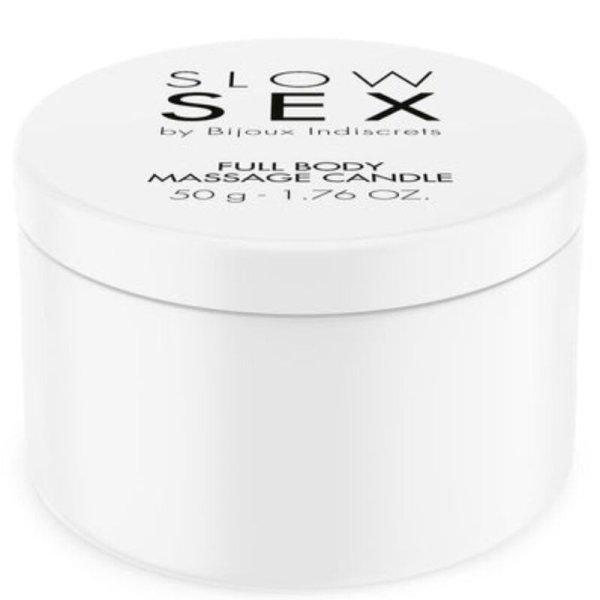 BIJOUX SLOW SEX - TESTMASSZÁZS GYERTYA 50 G