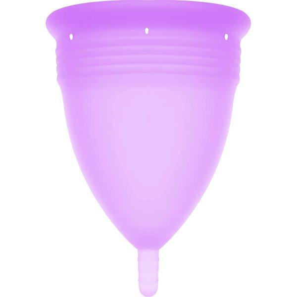 STERCUP MENSTRUÁCIÓS KEHELY MÉRET L LILA SZÍNŰ FDA SZILIKON