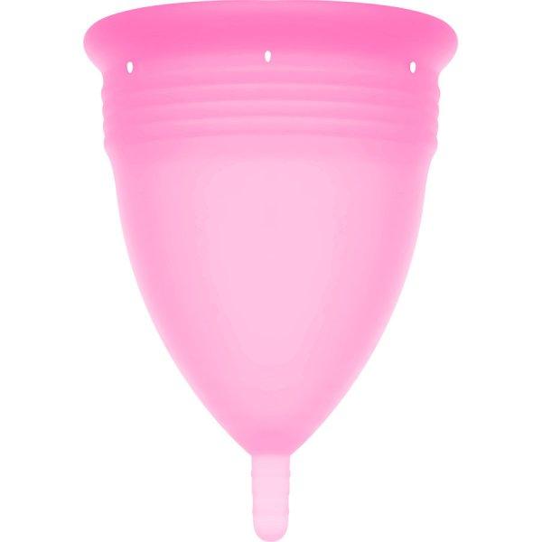 STERCUP MENSTRUÁCIÓS KEHELY MÉRET L RÓZSASZÍN SZÍN FDA SZILIKON