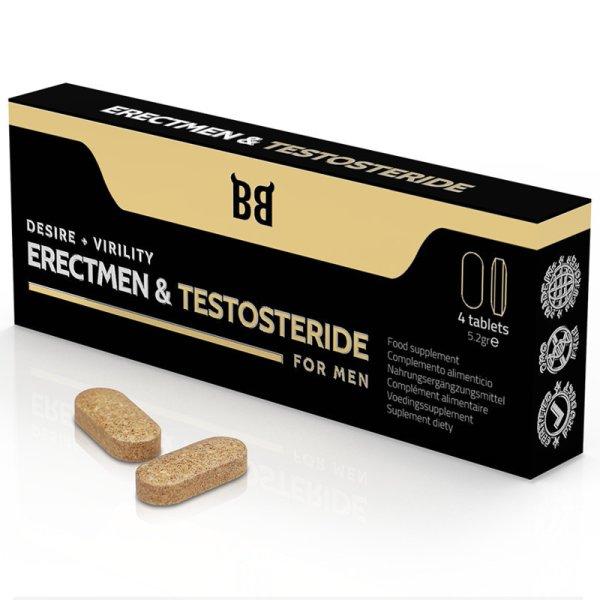 BLACKBULL BY SPARTAN - ERECTMEN & TESTOSTERIDE - POTENCIA ÉS
TESZTOSZTERONFOKOZÓ 4 DB