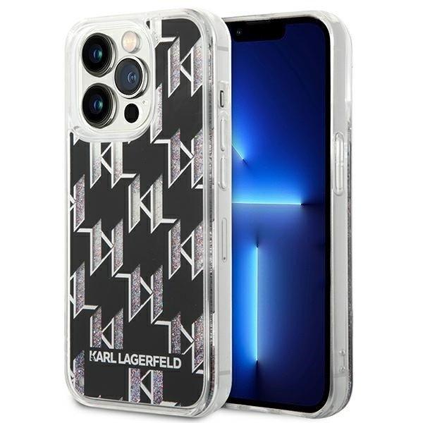 Karl Lagerfeld KLHCP14XLMNMK iPhone 14 Pro Max 6.7" keménytok fekete
Folyékony csillogó monogram