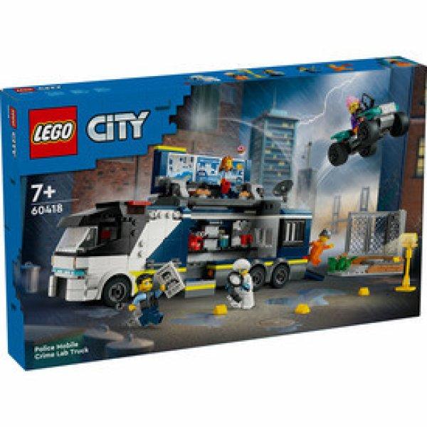 LEGO City Police 60418 Rendőrségi mozgó bűnügyi labor