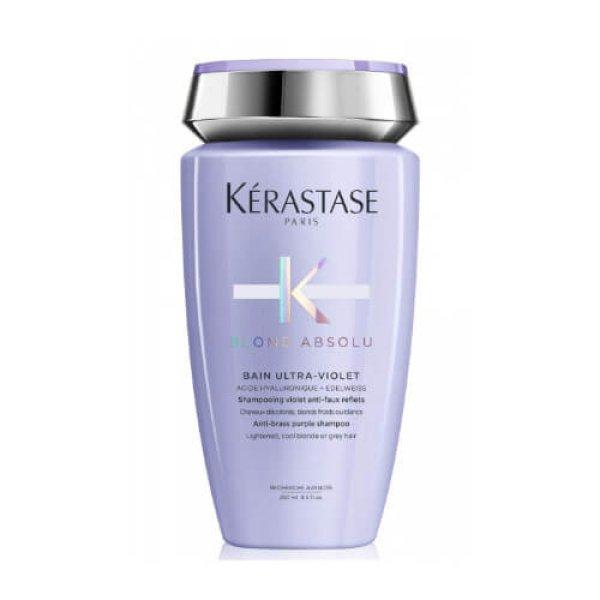 Kérastase Lila sampon hideg árnyalatú szőke hajra Blond
Absolu Bain Ultra Violet (Anti-Brass Purple Shampoo) 1000 ml