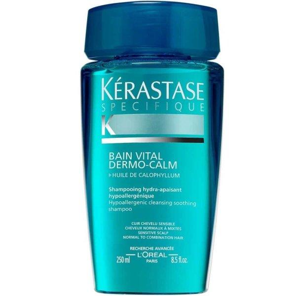 Kérastase Sampon érzékeny fejbőrre normál és
vegyes hajra Bain Vital Dermo-Calm (Hypoallergenic Hydra-Soothing Shampoo) 1000
ml