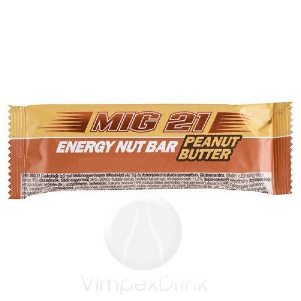 MIG 21 Nut Bar Peanut Butter 45g /30/