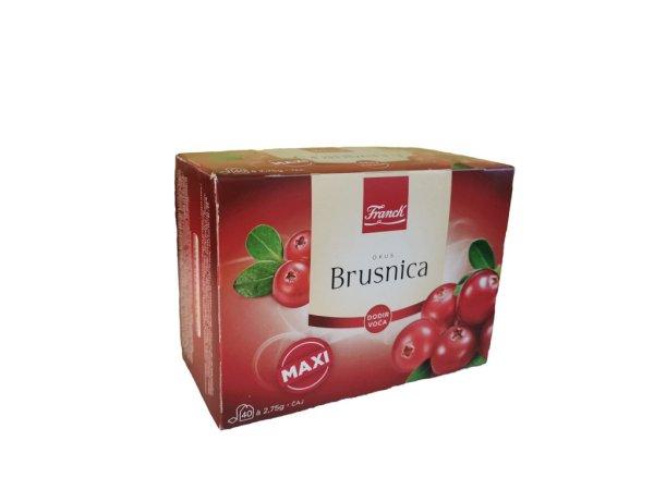 Franck tea vörös áfonya maxi 40x2,75g 110 g