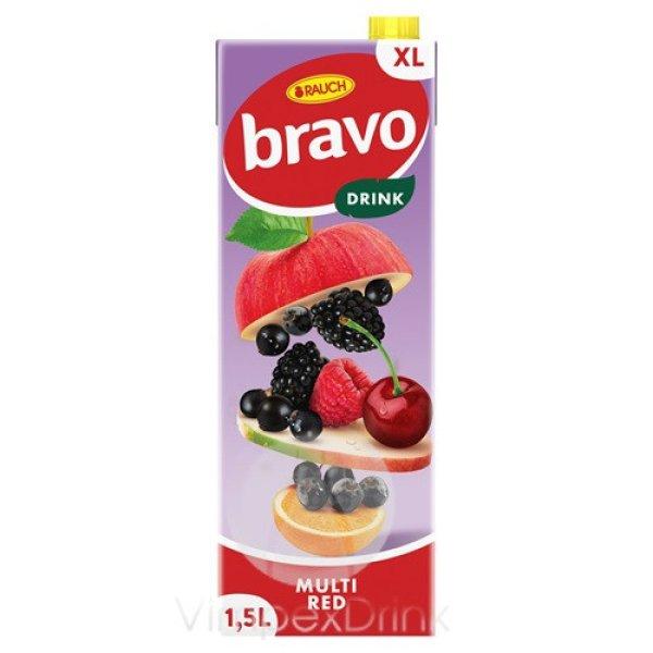Rauch Bravo Piros Multivitamin 1,5l TETRA