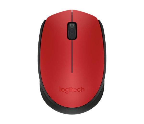 Logitech M171 Wireless Mouse Red