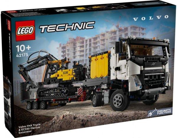 Lego Technic 42175 - Volvo FMX teherautó és EC230 elektromos markoló