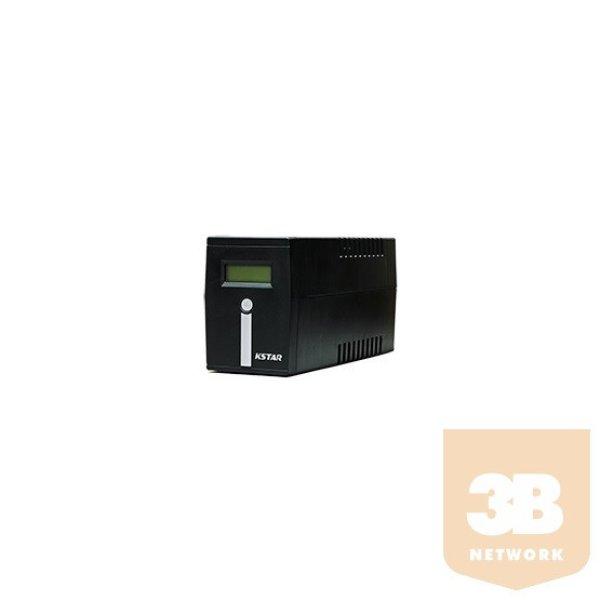 UPS KSTAR Micropower 600VA USB, LCD - Line-interaktiv