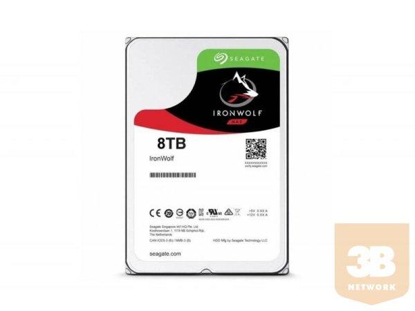 Seagate IronWolf HDD 3.5'' 8TB SATA3 7200RPM 256MB