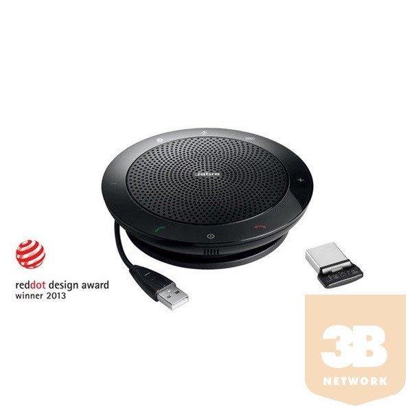 JABRA Hangszóró - 510+ MS Bluetooth/Vezetékes, Fekete