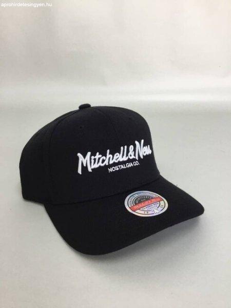 Mitchell & Ness snapback Branded Pinscript Classic Red black