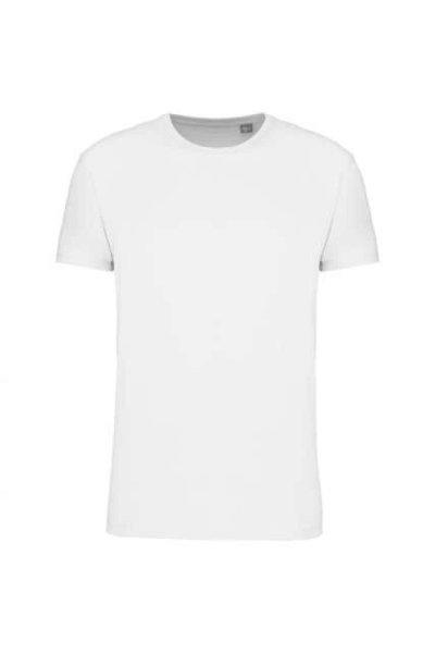 Uniszex körkötött organikus póló rövid ujjú, Kariban KA3032IC, White-2XL