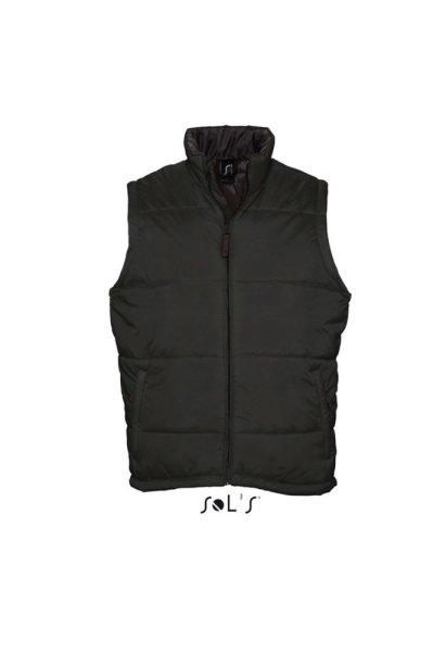 Uniszex WARM steppelt mellény poliészter béléssel, SOL'S SO44002,
Black-4XL
