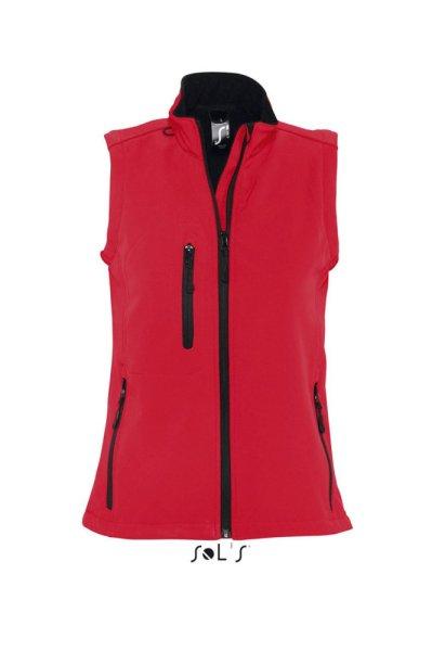 Női RALLYE 3 rétegű vastag softshell mellény, SOL'S SO46801, Pepper
Red-L