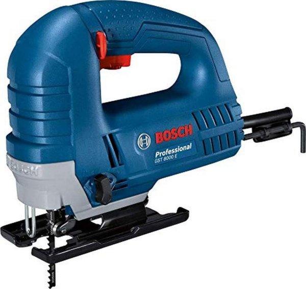 Bosch Professional GST 8000 E Dekopírfűrész, 710 W, 3100 löket/perc, 80 mm-
doboz sérült