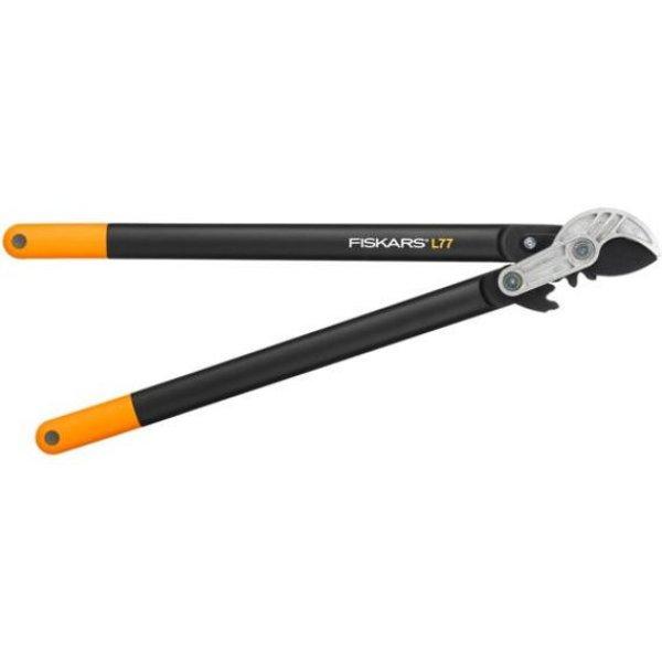 Fiskars PowerGear műanyag fogaskerekes ágvágó, rávágó (L) L77