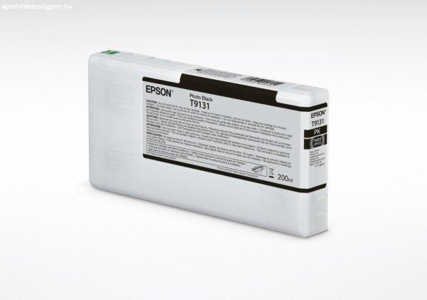 Epson T9131 Eredeti Photo Fekete Plotter Tintapatron