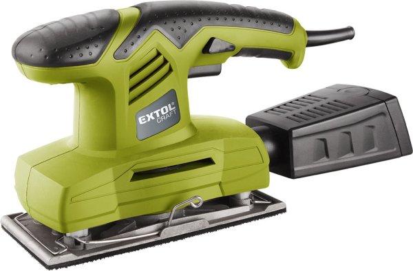 EXTOL CRAFT vibrációs csiszológép 200W, 90×187mm; 11000/perc, alu és
tépőzáras talp