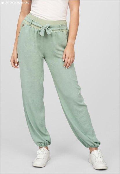 Urban Classics Cloud5ive Damen Sommer Hose Knopfleiste und Bindegürtel
2-Pockets green