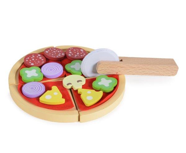 Moni Toys Fa játék pizza szett 22 dbos