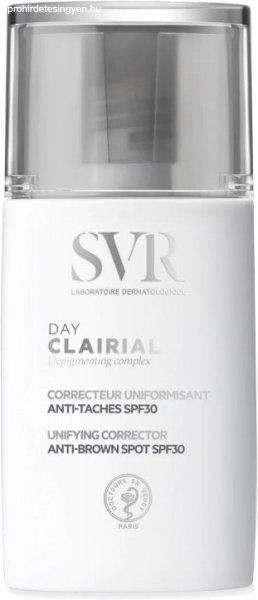 SVR Tonizáló krém pigmentfoltok ellen SPF 30 Clairial Day
(Corrector) 30 ml